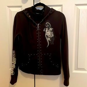 Womens Harley Davidson zip up hoodie